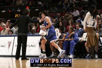  - After tweaking her ankle with 3:31 to go, Abby reenters the game shortly thereafter