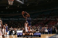  - Jasmine Thomas is fouled...