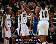  - Salvonte Zellous can't believe that Duke will have the ball out of bounds with twelve seconds left