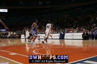  - Final Play: Jasmine Thomas dribbles