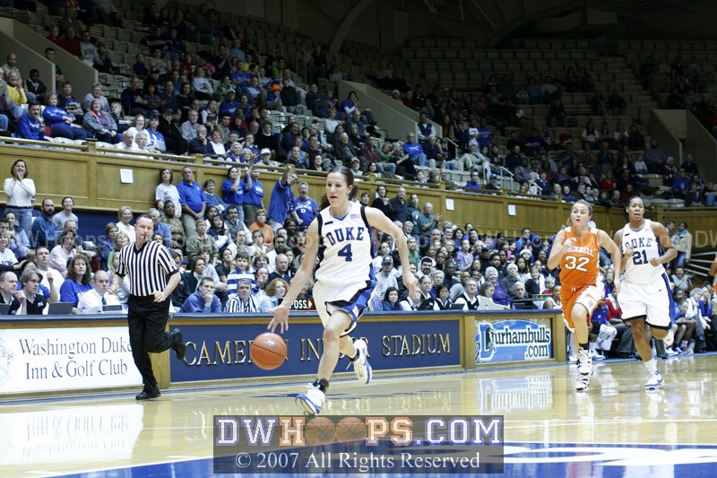 Abby Waner in the open court after a steal