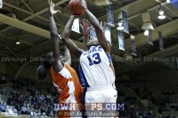  - Karima Christmas goes down low, but Hope Foster forces the miss