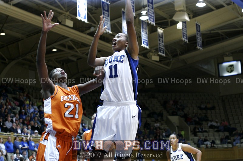 Black, who scored 19 while holding Foster to two, scores again