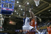  - The first of three consecutive Joy Cheek baskets early in the second half