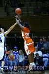  - Another three for Keisha Champion, who got some open looks against Duke's zone