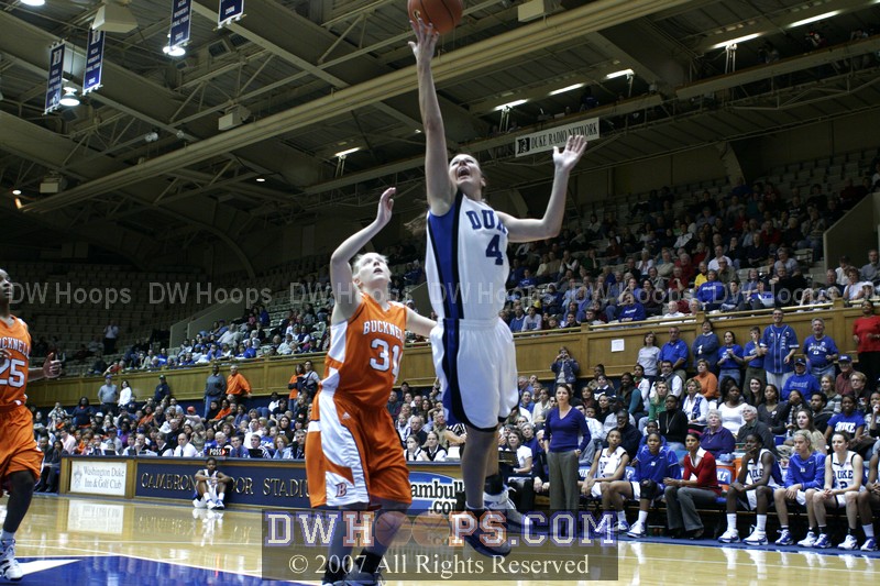 This time Abby converted the layup
