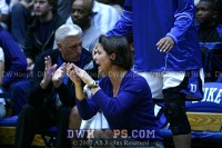  - Coach P cheers on her squad