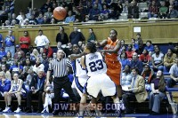  - Brown was surrounded and did well to find an open teammate