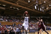 Chante Black on the break as Duke ran early and often against the 8 player FSU squad - 2-0 - 18:28 1st
