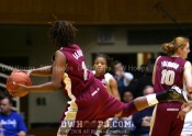 Florida State's Courtney Ward reaches for an off-the-mark pass -  - 