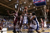 Wanisha Smith came up empty on this highly contested jumper - 16-11 - 9:39 1st