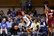 Carrem Gay rebounds Shante Williams' FT miss - FSU finished the first a woeful 4-13 from the line - 19-11 - 8:18 1st