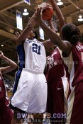 Joy Cheek is fouled in the paint - 23-15 - 4:30 1st