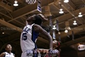 Bridgette Mitchell finishes the layup - 30-18 - 2:30 1st