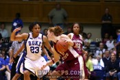 Wanisha Smith on D in the waning moments of the half -  - 