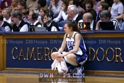 Senior Emily Waner waits to check in; she played the last 10:41 of the contest -  - 