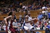 Karima Christmas goes in for a layup - 63-33 - 2:40 2nd