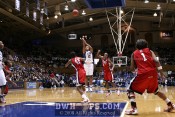 Duke's first shot was a long misfire from Joy Cheek - 0-2 - 19:35 1st