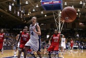Duke loses the ball out of bounds, each team had 24 turnovers today - 5-7 - 15:53 1st