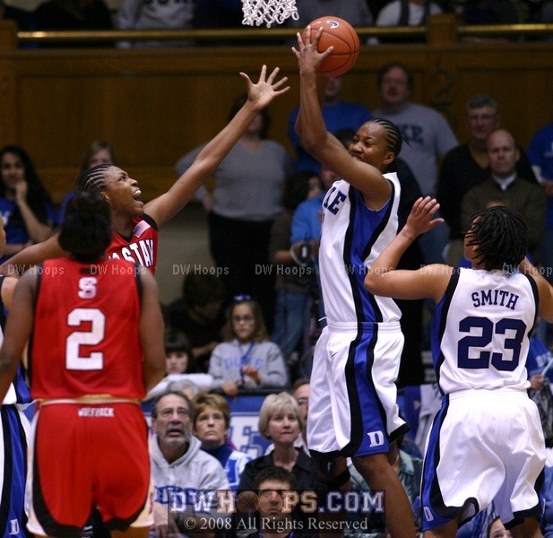 Chanita Jordan would like that layup miss back, but Chante Black isn't giving it up