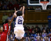 Joy Cheek's trey extends makes it a 12-2 Devil advantage since the 35-35 tie - 47-37 - 14:49 2nd
