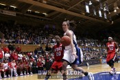 Abby Waner swats the ball from Gloria Brown, the ball ended up in my lap, Abby went into the front row - 49-37 - 12:47 2nd