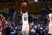 Two Chante Black free throws further stretched the Duke lead - 53-37 - 11:26 2nd