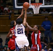 Brittany Strachan blocks Joy Cheek - 56-41 - 8:36 2nd