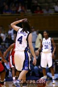 Abby Waner calls a play late in the second half - 63-45 - 4:05 2nd