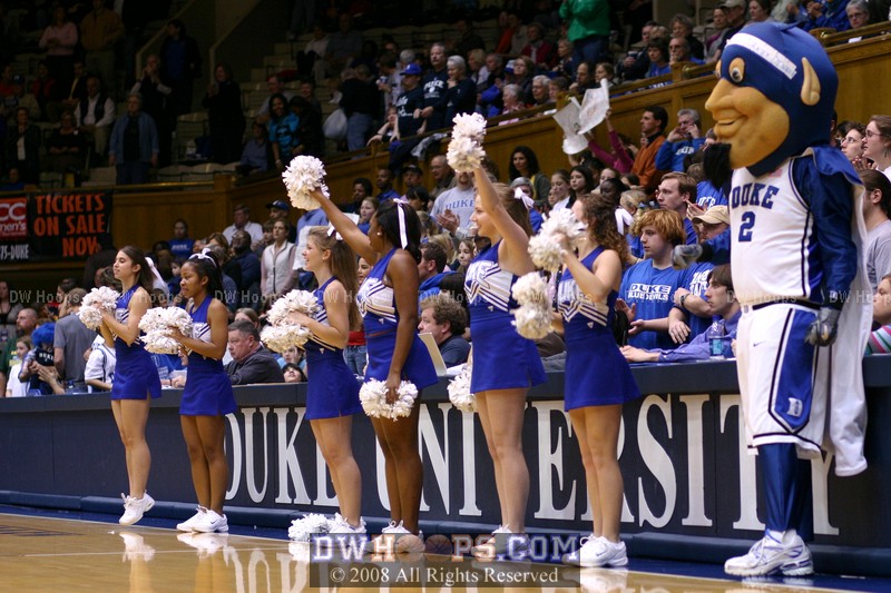 Duke cheerleaders and the Devil
