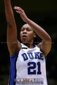 Joy's free throw was perfect for Duke's first lead - 3-2 - 18:08 2nd