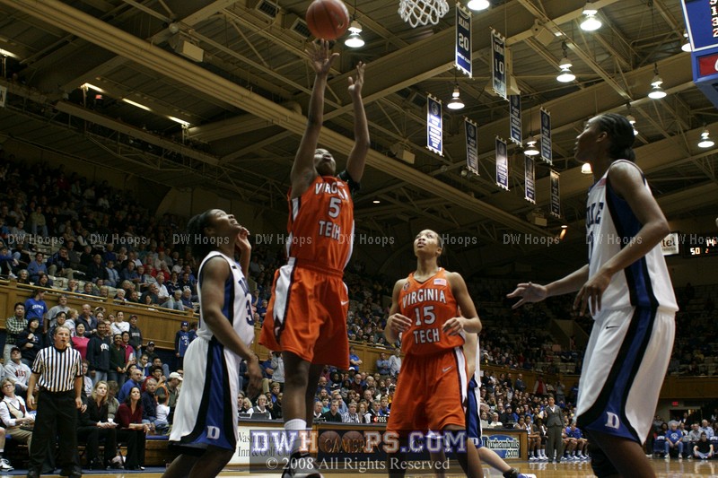 ...to Andrea Barbour for the layup