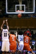 Chante Black finishes a three point play from the line - 54-34 - 13:09