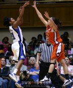 KJ was 0-3 from the field, but her 7 first half rebounds carried Duke - 56-36 - 12:16 2nd