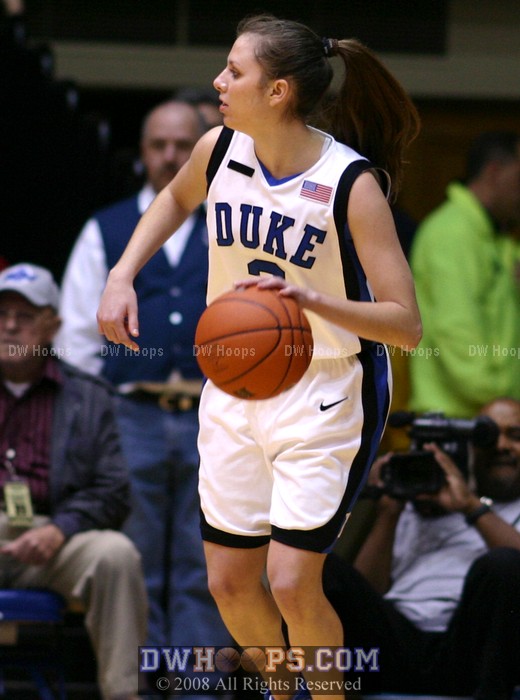 Emily Waner running the point late in the second half