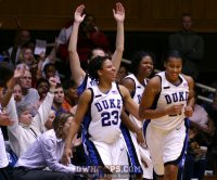 Everybody loving Joy's triple - 78-46 - 4:02 2nd