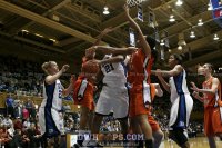 Joy Cheek battles for a defensive board - 78-46 - 3:42 2nd
