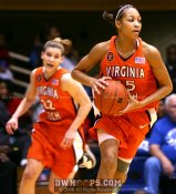 Laura Haskins trails Utahya Drye as Duke has stopped pressing -  - 