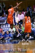 Andrea Barbour fouls Emily Waner - 85-50 - 0:43 2nd