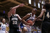 Corinne Groves fouls Krystal Thomas after a steal - 34-18 - 0:23 1st