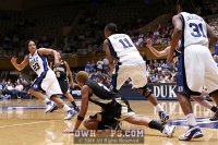 Duke starts the break with a steal by Chante Black - 45-23 - 16:20 2nd