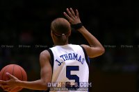 Jasmine Thomas running the offense -  - 