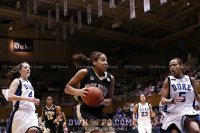 Sequence: Jasmine Thomas spoils a Courtney Morris fast break - 61-31 - 6:47 2nd