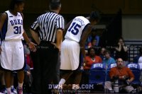 ...but she tweaked her ankle when she came down.  Early word was nothing serious. - 66-33 - 2:57 2nd