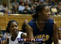 - Keturah Jackson presses UNC-G's Brittany Frazier