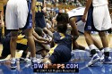  - The arrow gave the defensive rebound to Greensboro's Jasmine Dixon