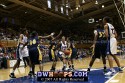  - Jasmine Thomas fights through the defense...