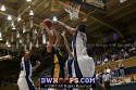  - Duke defenders swarm Agne Girstautaite in the low post
