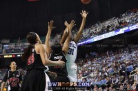 First Half Action - ACC Semifinal #2 - (3) Duke 74, (2) Maryland 63