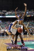 Sequence: Carrem Gay fouled by Langhorne - ACC Semifinal #2 - (3) Duke 74, (2) Maryland 63
